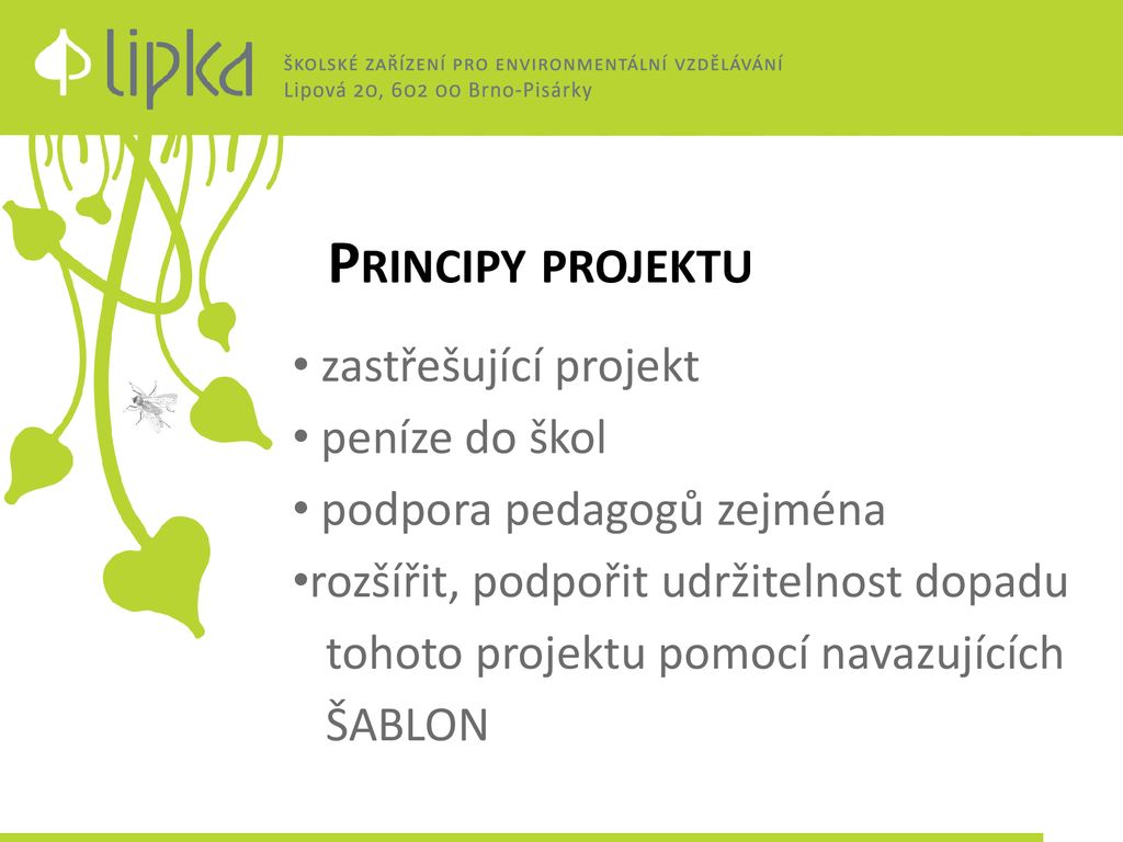 Individu Ln Projekt Opvvv Implementace Kap I Ppt St Hnout